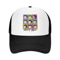 mrs boop trucker hat sun protection men womens adjustable cartoon bettys baseball cap summer hats snapback caps