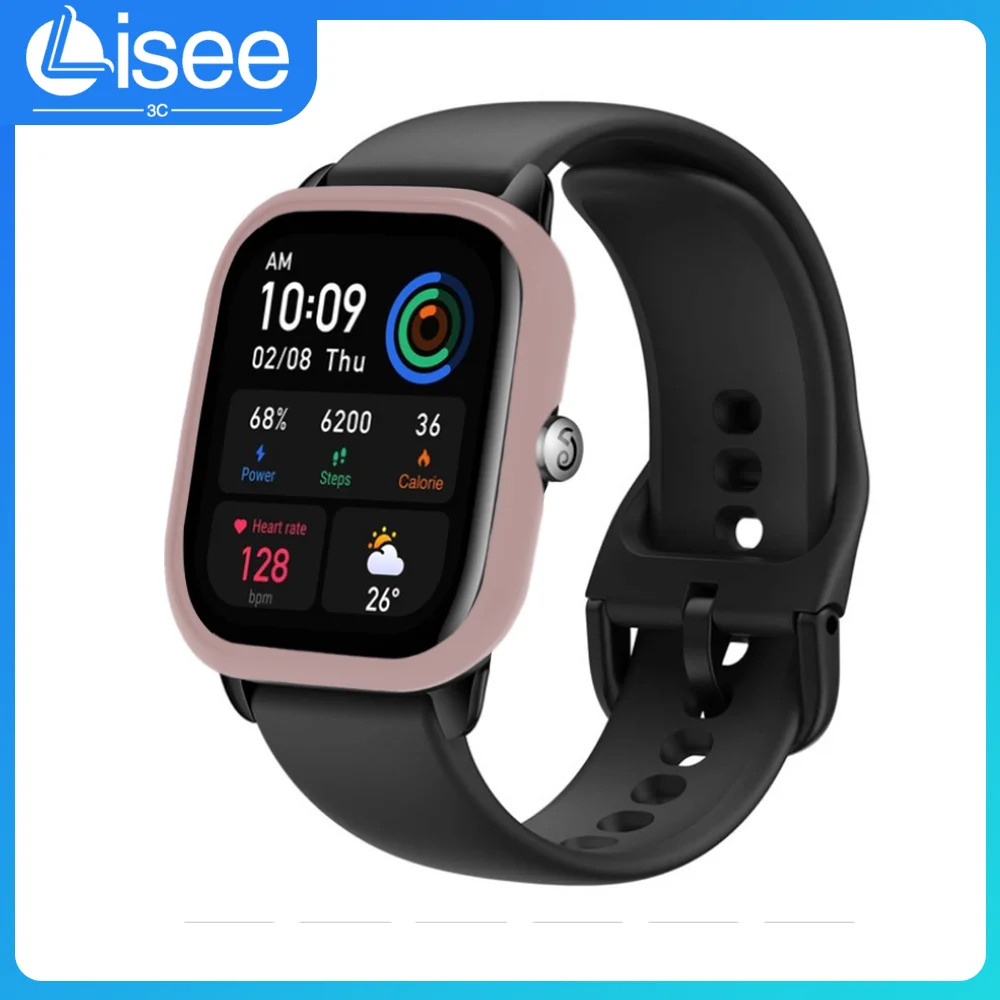 

Case For Amazfit Gts 4 Mini Mini Cover Shell Anti-fall Scratch Hot Watch Protective Case Bumper Screen Protector Watch Shell New