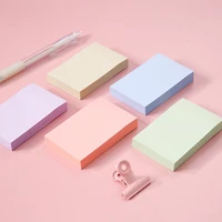 ice yoyo 100sheets solid color sticky notes diy creative lable student daily planner message memo pad school stationery supplies