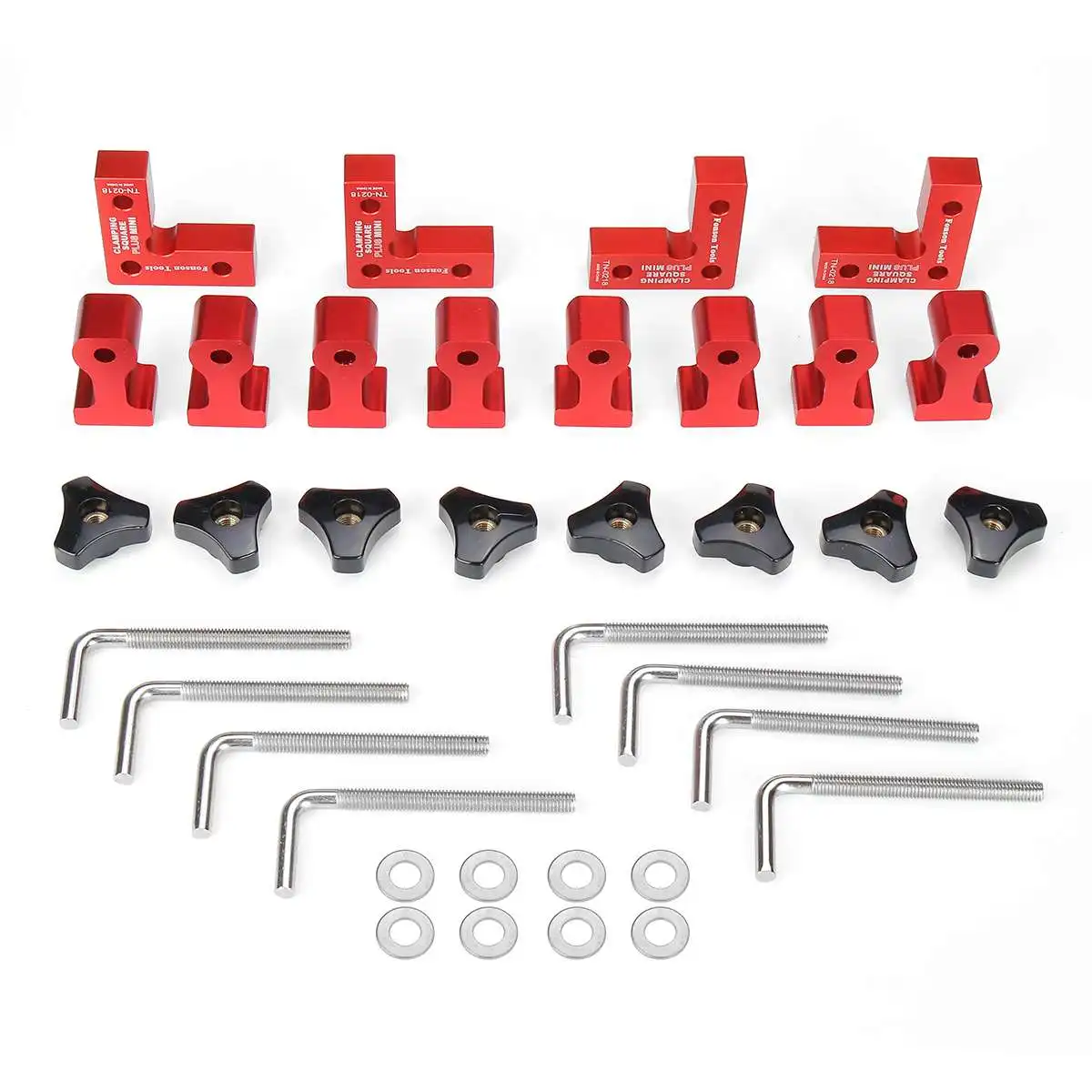 4 набора мини деревообрабатывающий прямоугольный позиционирующий зажим 90