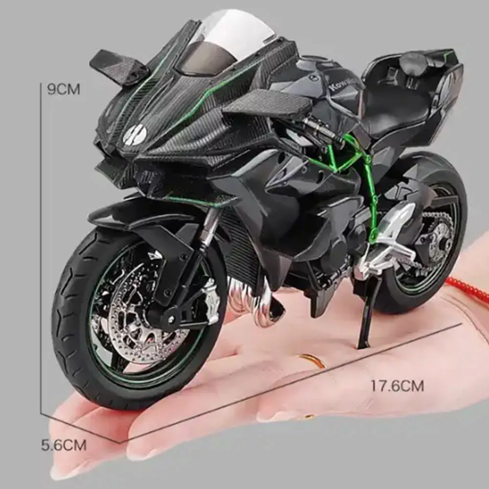 1:12 Kawasaki H2R BWM S1000RR сплав мотоциклетные игрушки литой под давлением миниатюрный