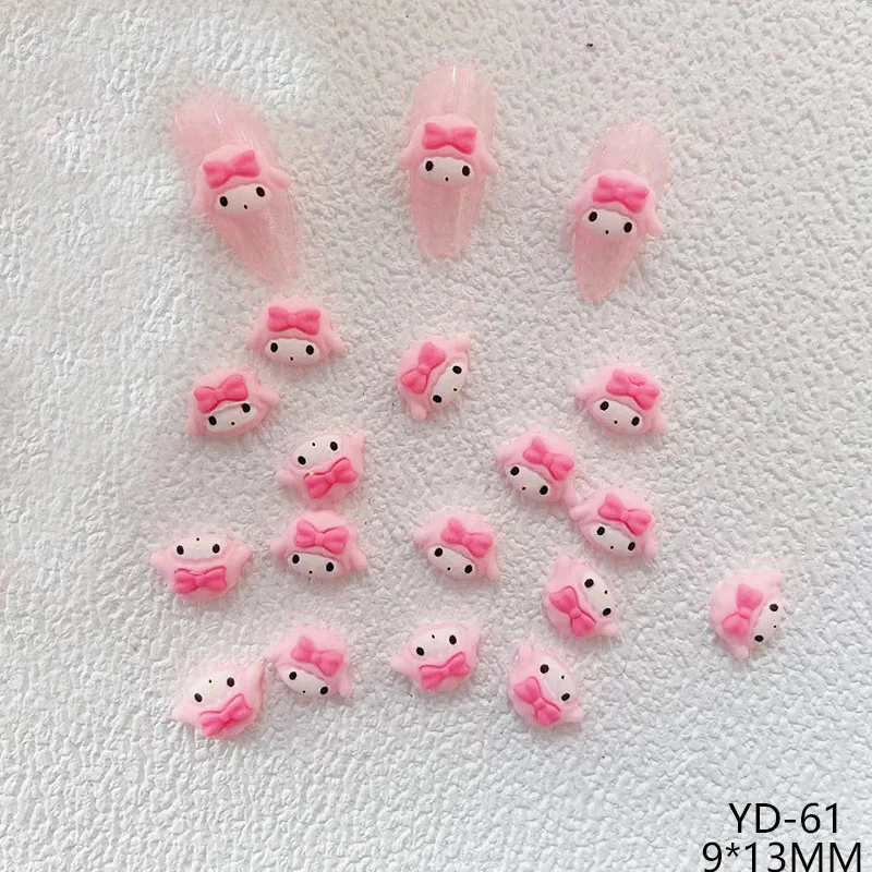 Аксессуары для ногтей Hello Kitty Y2K аксессуары в виде коричника пластырь украшения из