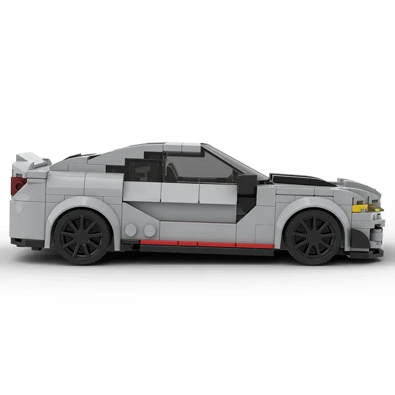 Moc Building кирпичики город Supercar модель скоростного чемпиона M4 технология модульные