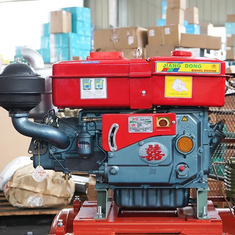 Поддержка питания новый 24 одноцилиндровых четырехтактных дизельных двигателя с