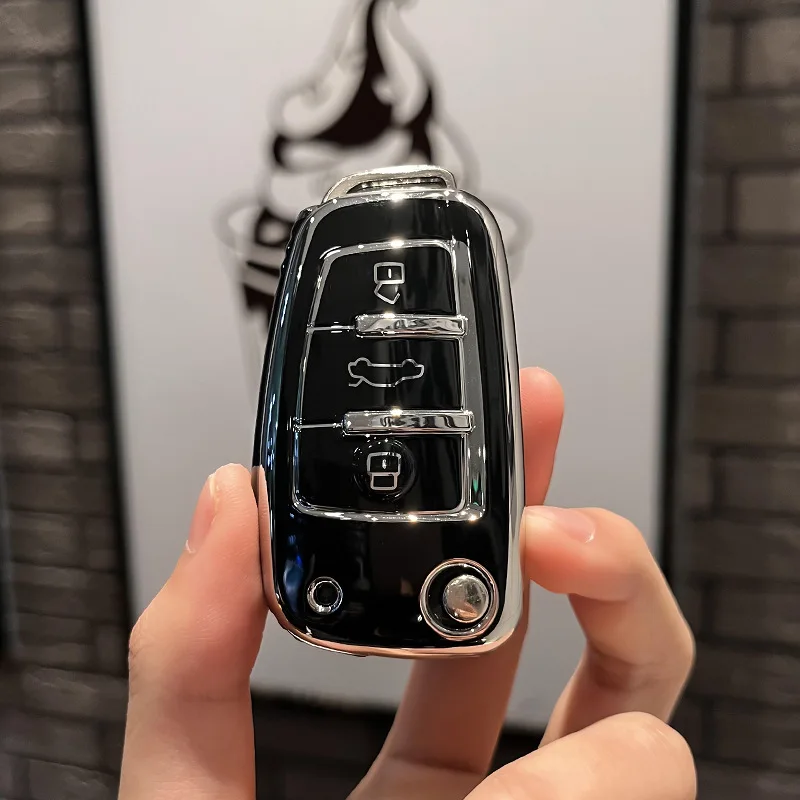 Чехол из ТПУ для автомобильного ключа JAC N25 N35 2020 2021 2022 2023 T6 2015 Audi A1 A3 Chery Tiggo чехлы