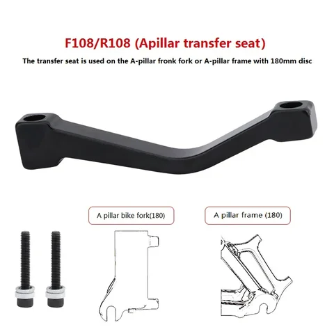 Адаптер для дискового тормоза для горного велосипеда, ультралегкий кронштейн, адаптер для дискового тормоза для велосипеда PM от AB до PM A, для ротора 160 180 мм