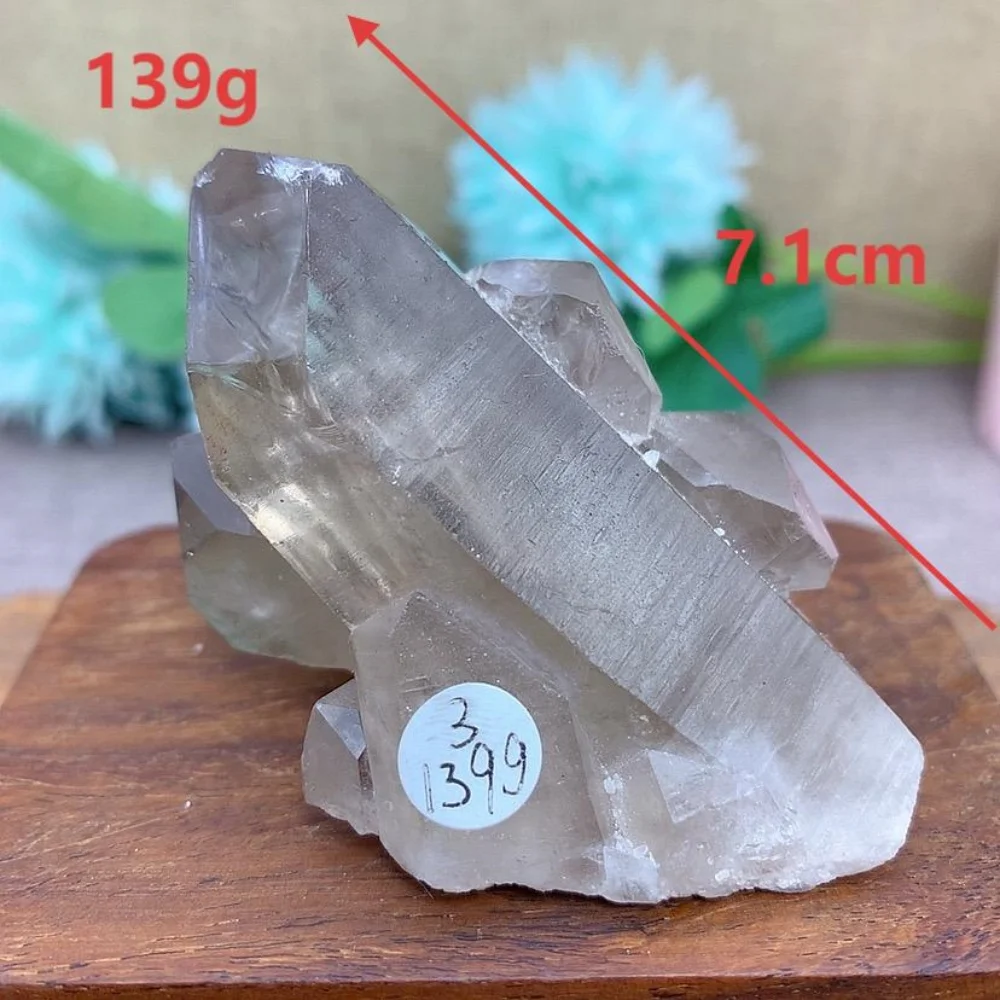 

Натуральный черный кварцевый кластер