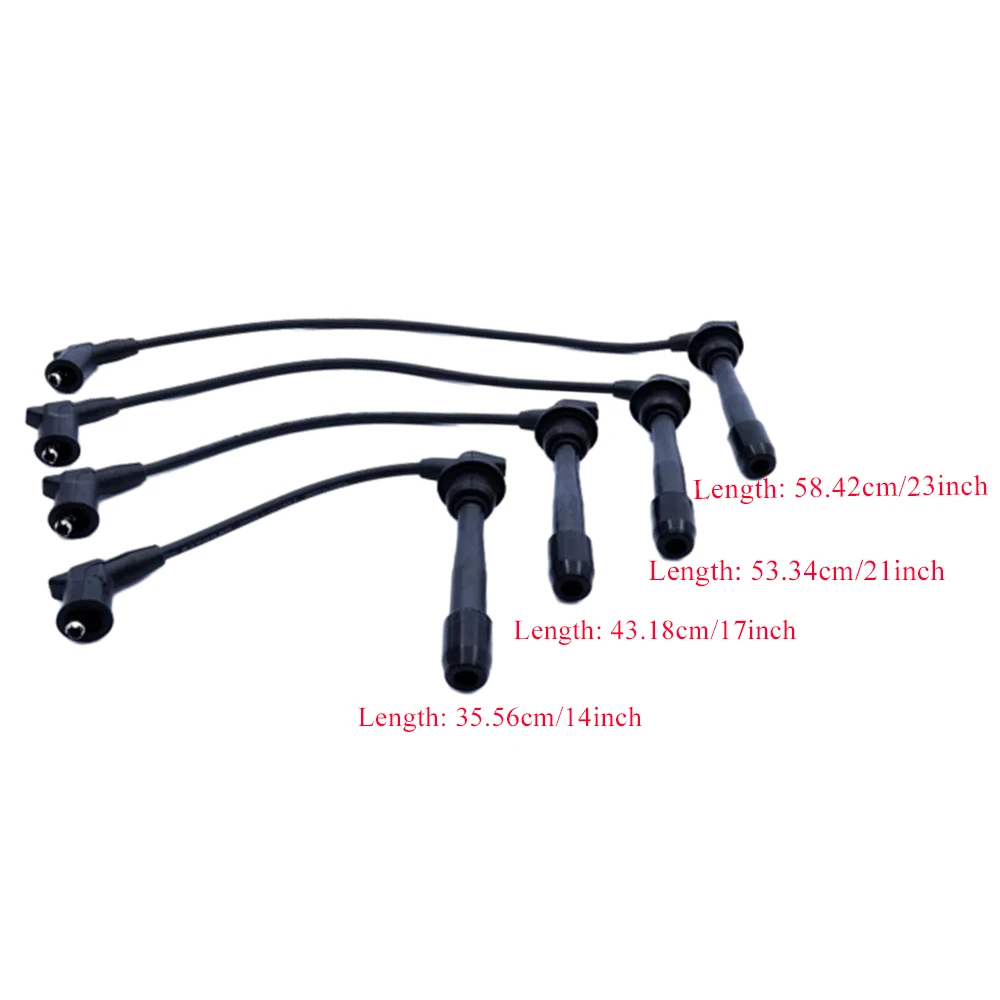 4 шт. провод зажигания для Hyundai моделей Kia 2750126 D00 27501-26D00 Пластик+Резина