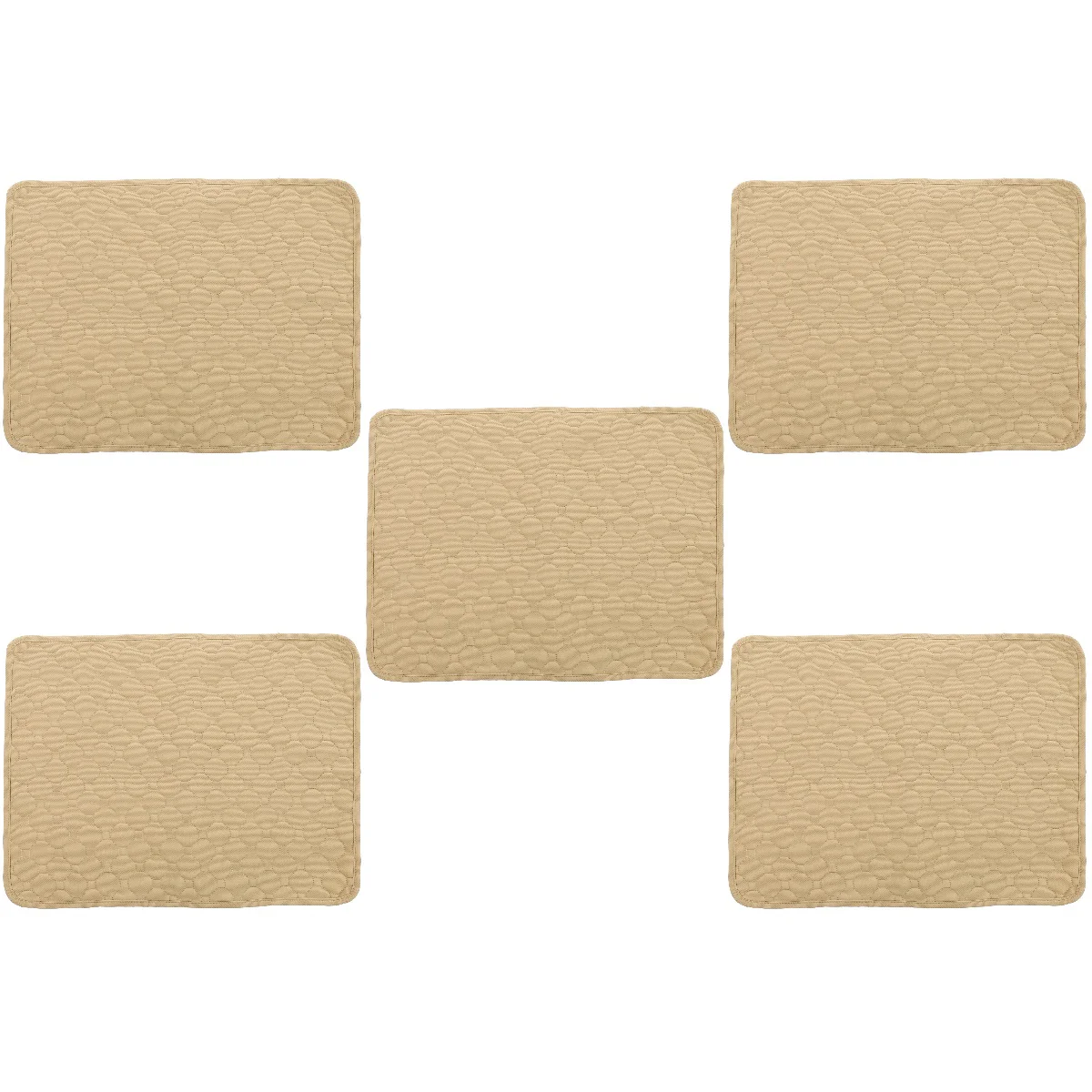 

5pcs Pet Pee Mat Washable Pet Pee Pad Cat Training Mat Nonslip Pee Mat Pet Pad