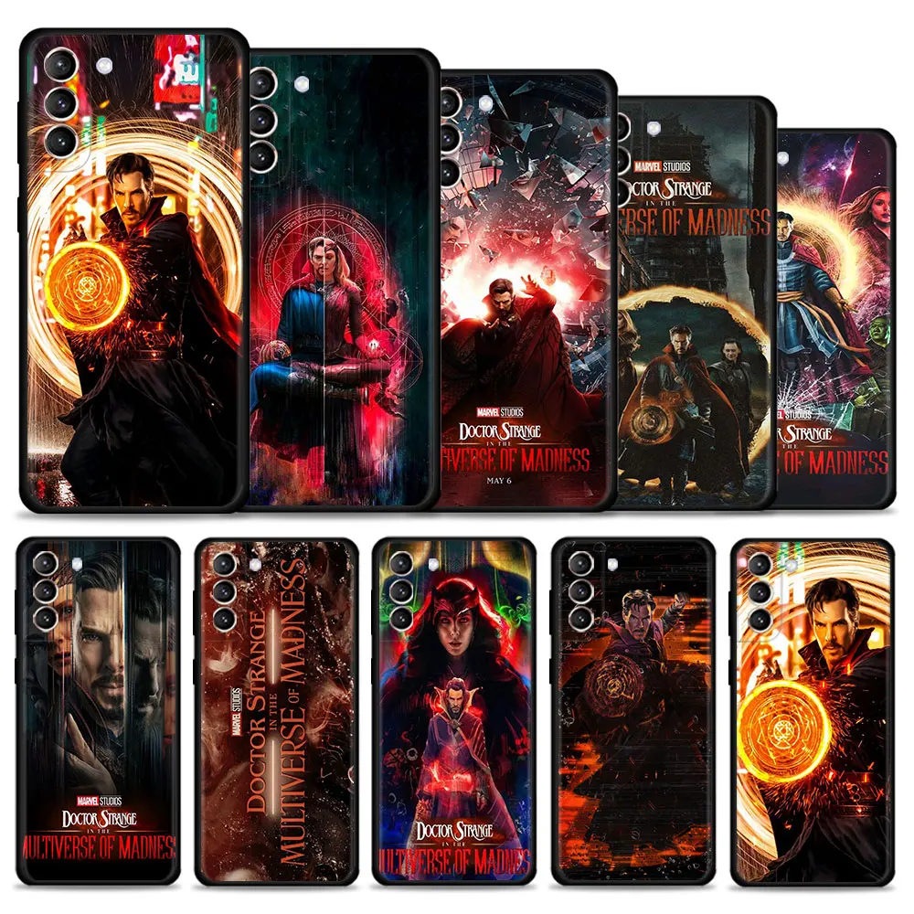

Phone Case For Samsung Galaxy S21 S20 FE S22 Ultra S10 S9 S8 Plus Note 20 Ultra 10 Plus Coque Marvel Film The Doctor Strange 3