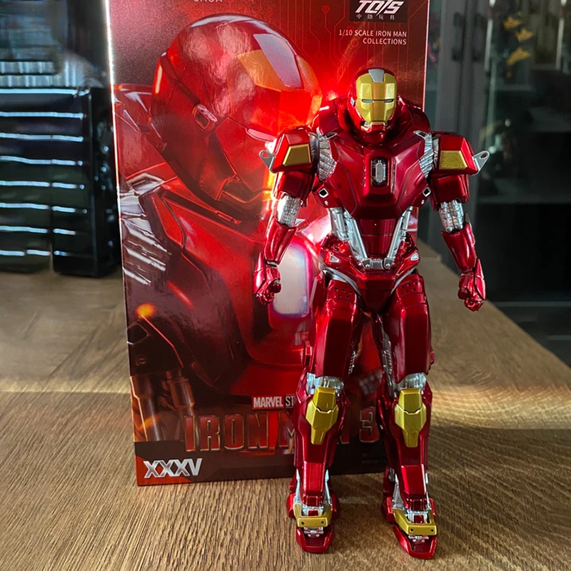 ZD Marvel Toys Железный Человек MK35 экшн-фигурка подвижная модель аниме-фигурка