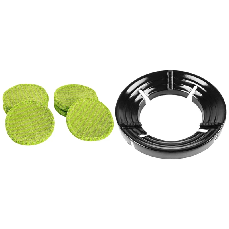 

Cordless Electric Rotary Mop Replacement Cleaning Pads With 4 Opening Gas Stove Energy Windshield Bracket Accessories