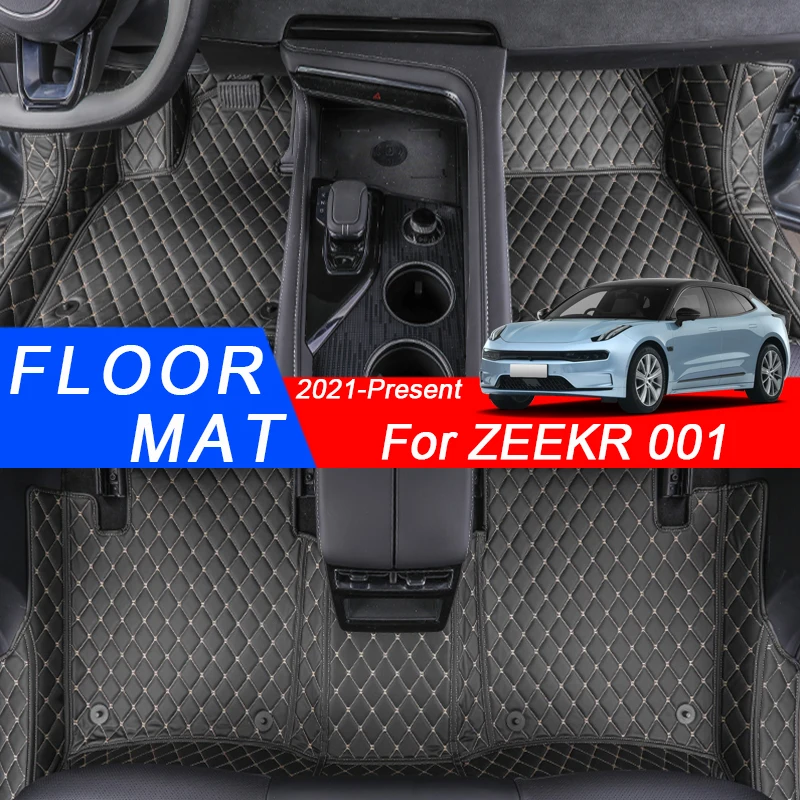 

3D Full Surround Car Floor Mat Protect Liner Foot Pads Carpet For ZEEKER 001 2022-2025 PU Leather Waterproof Auto Accessory