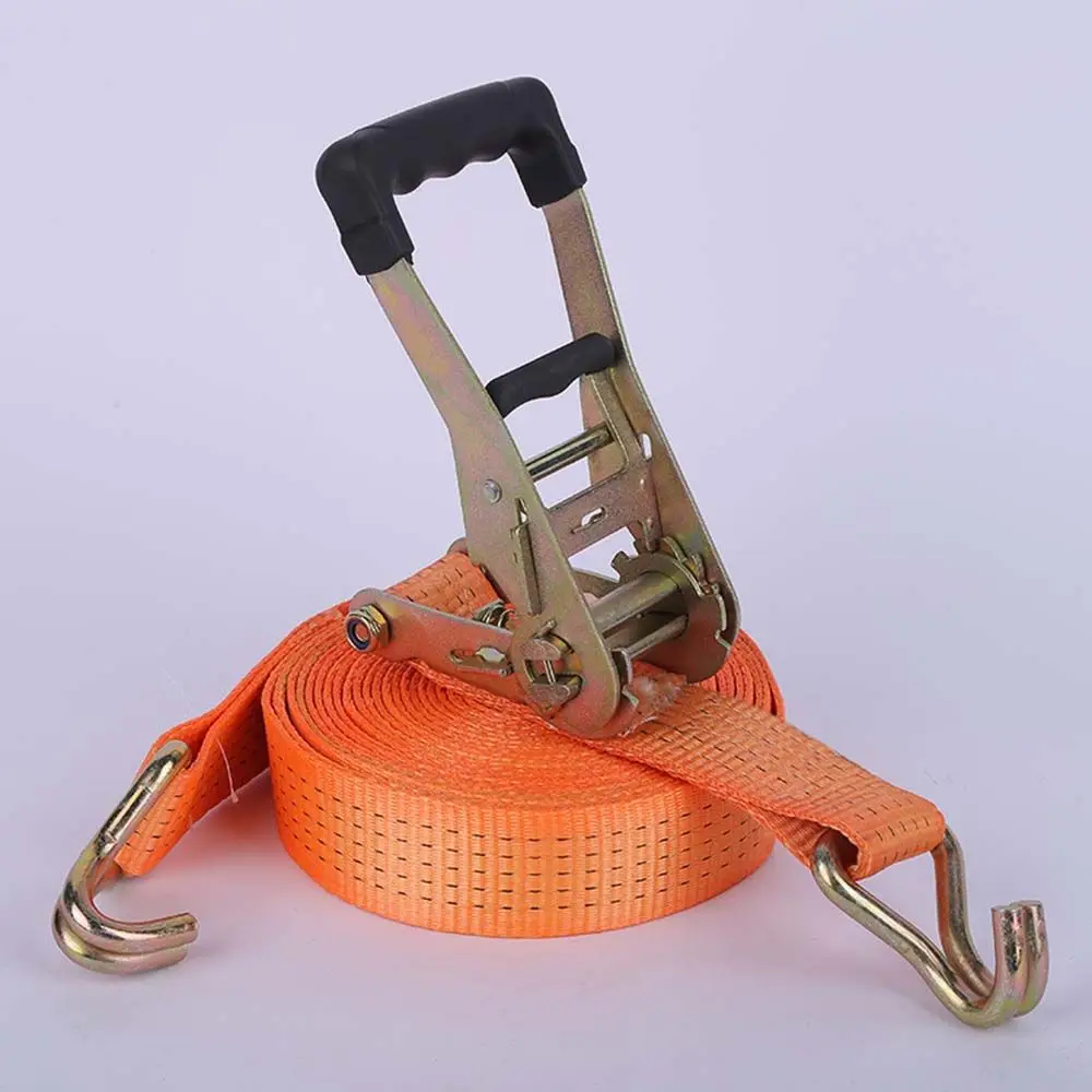 

Tie Down Straps Cargo Binding Belt Tensioner Polyester Lashing Strap Tie Down Straps Multipurpose Strap Luggage Binding