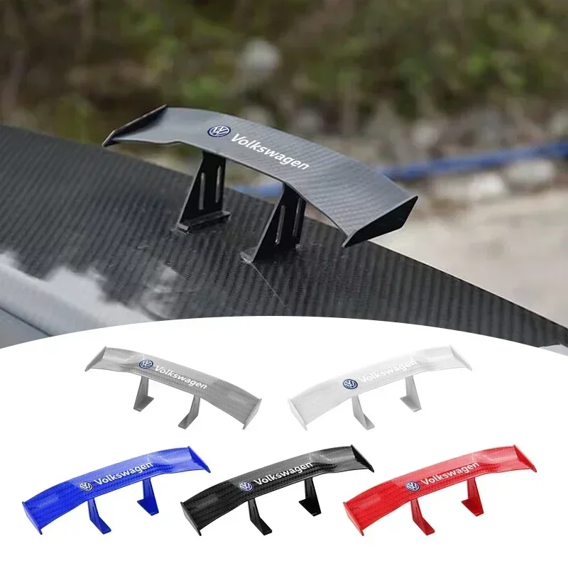 Автомобильное крошечное хвостовое крыло черный ABS мини-спойлер на заднее