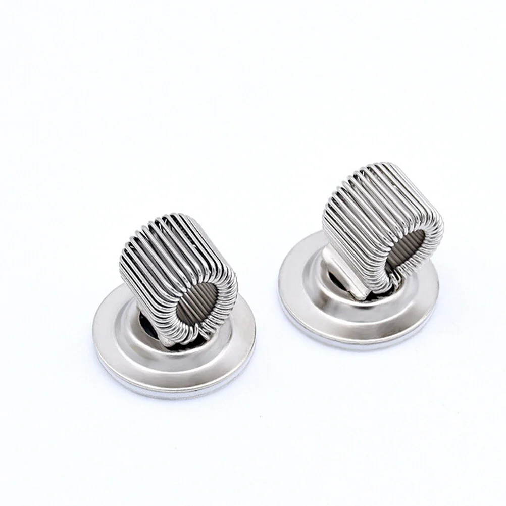 

6 Pcs Refrigerator Compact Clip Office Accessory Daily Use Holder Magnetic Springs Iron Small Nurse Accessories