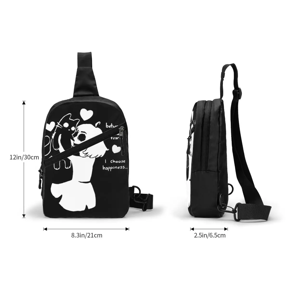 Нагрудная сумка Fran с бантом шведская игра ужасные приключения рюкзак кросс-боди