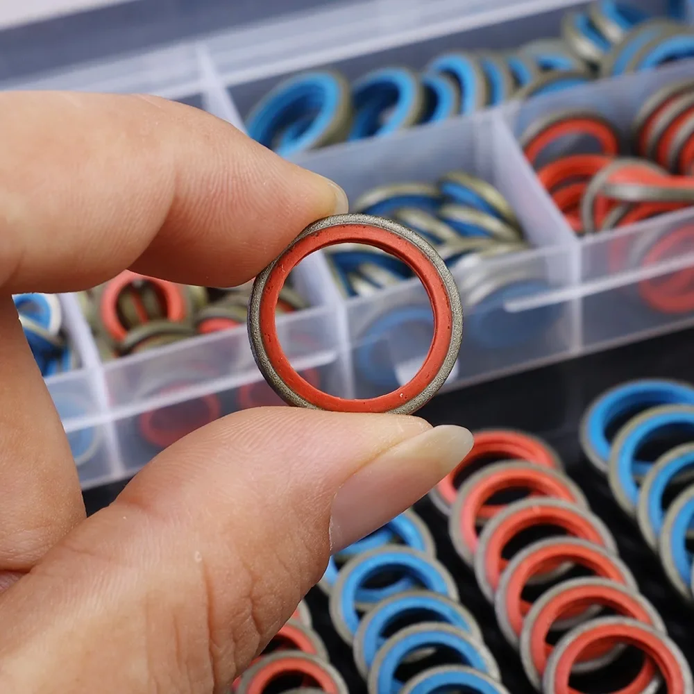 Прокладка сливной пробки масла автомобиля Комбинированная прокладка двигателя