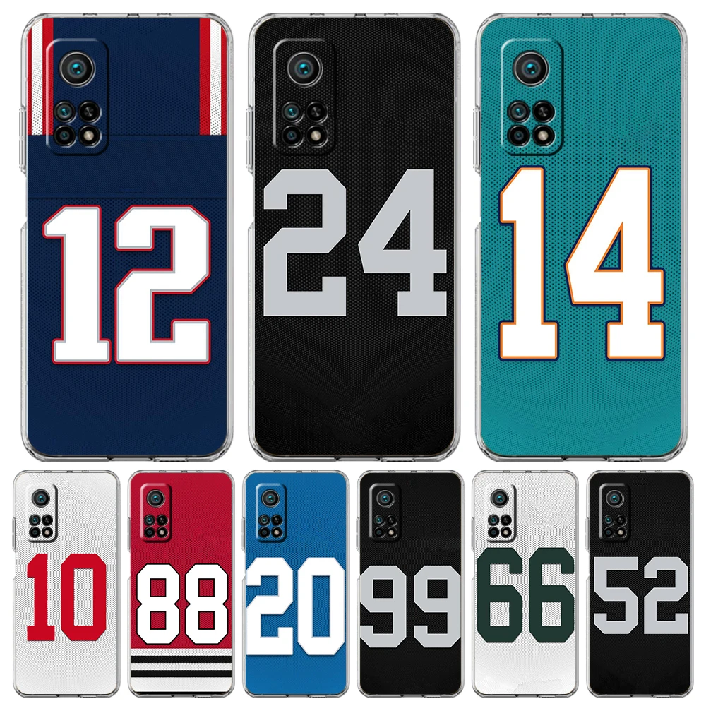 

Football Player National Team Jersey Phone Case for Xiaomi Mi Poco F3 X3 X4 GT NFC M3 M4 11 Ultra 12 11X 11i Pro Lite Soft Cover