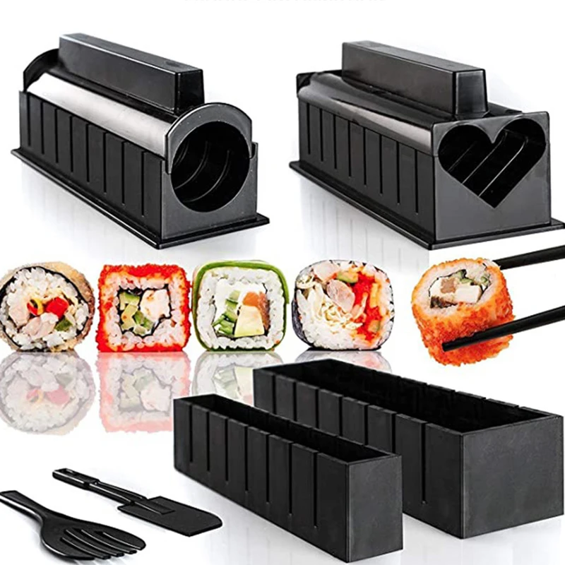 

1pcs Sushi Tool Food Grade PE Sushi Japanese Rice Ball Mold DIY Kitchen Gagdets