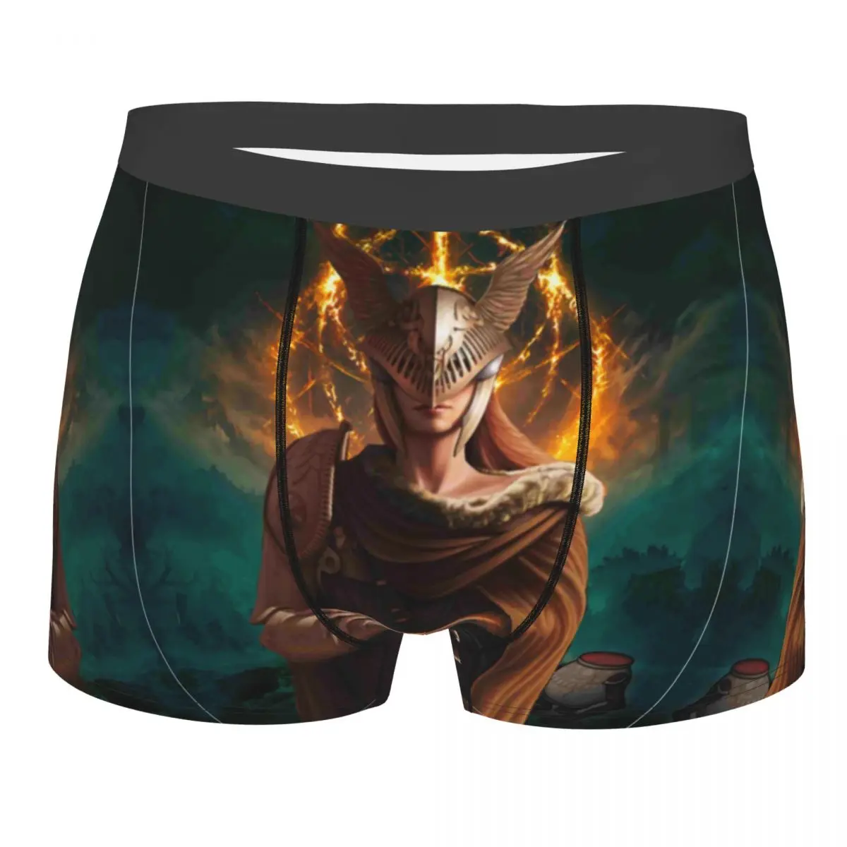 

Мужские трусы-боксеры Elden Ring Elden, короткие трусики-шорты, модные дышащие трусы