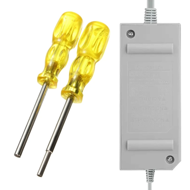 

2Pcs Security Screwdriver Tool Bit Gamebit 3.8 4.5 for NGC SFC- NES N64 SNES-Gameboy Open Tools 3.8mm+4.5mm