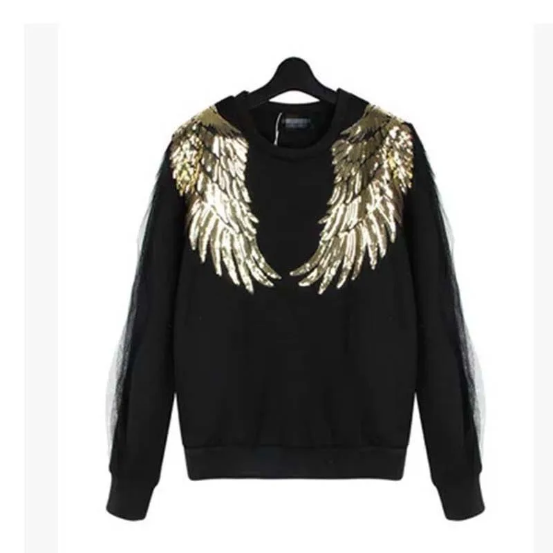 1 пара/Блестящая аппликация для одежды наклейки с вышивкой крыльев Ангела