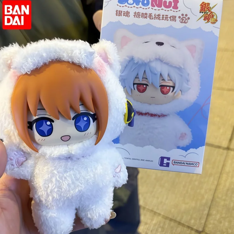 Фото Брелок-фигурка Bandai Gintama из мягкого винила, коллекционный сувенир, подарок для любителей аниме №1