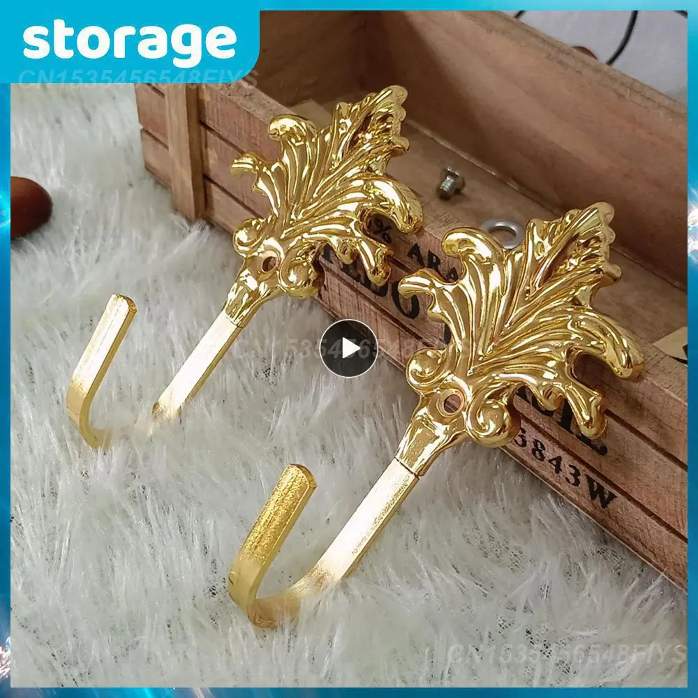 

Крючок для штор, крючок для ключей с листьями, искусственные настенные крючки, украшение для дома, вешалка для одежды