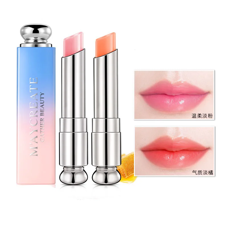 

Lip Moisturizer Gradient Lipstick Moisturizes New Color Changing Lipstick Durable Waterproof Lip Balm Keeping Your Lips Moist