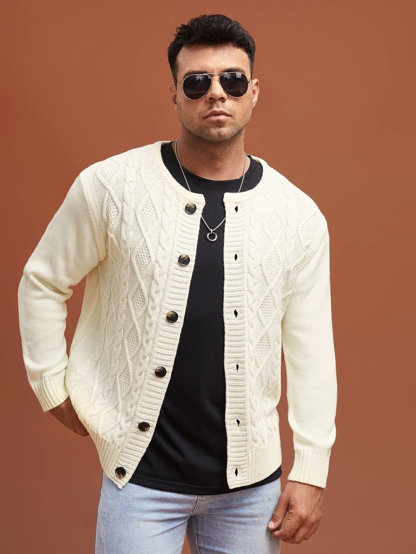 

Новинка Осень-зима мужские свободные свитера куртки мужской свитер вязаный кардиган пальто мужские толстые свитера вязаная куртка