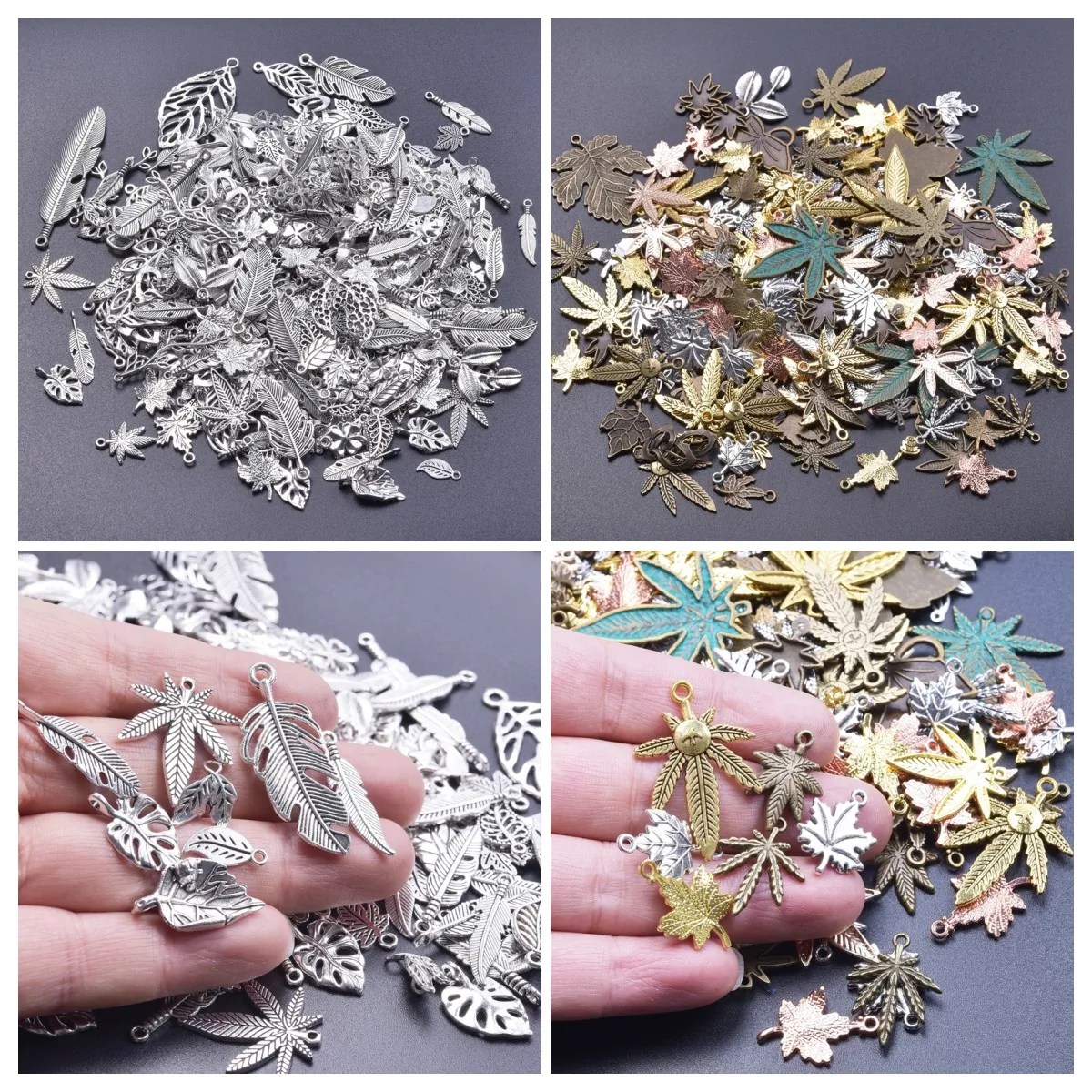 новые винтажные металлические подвески