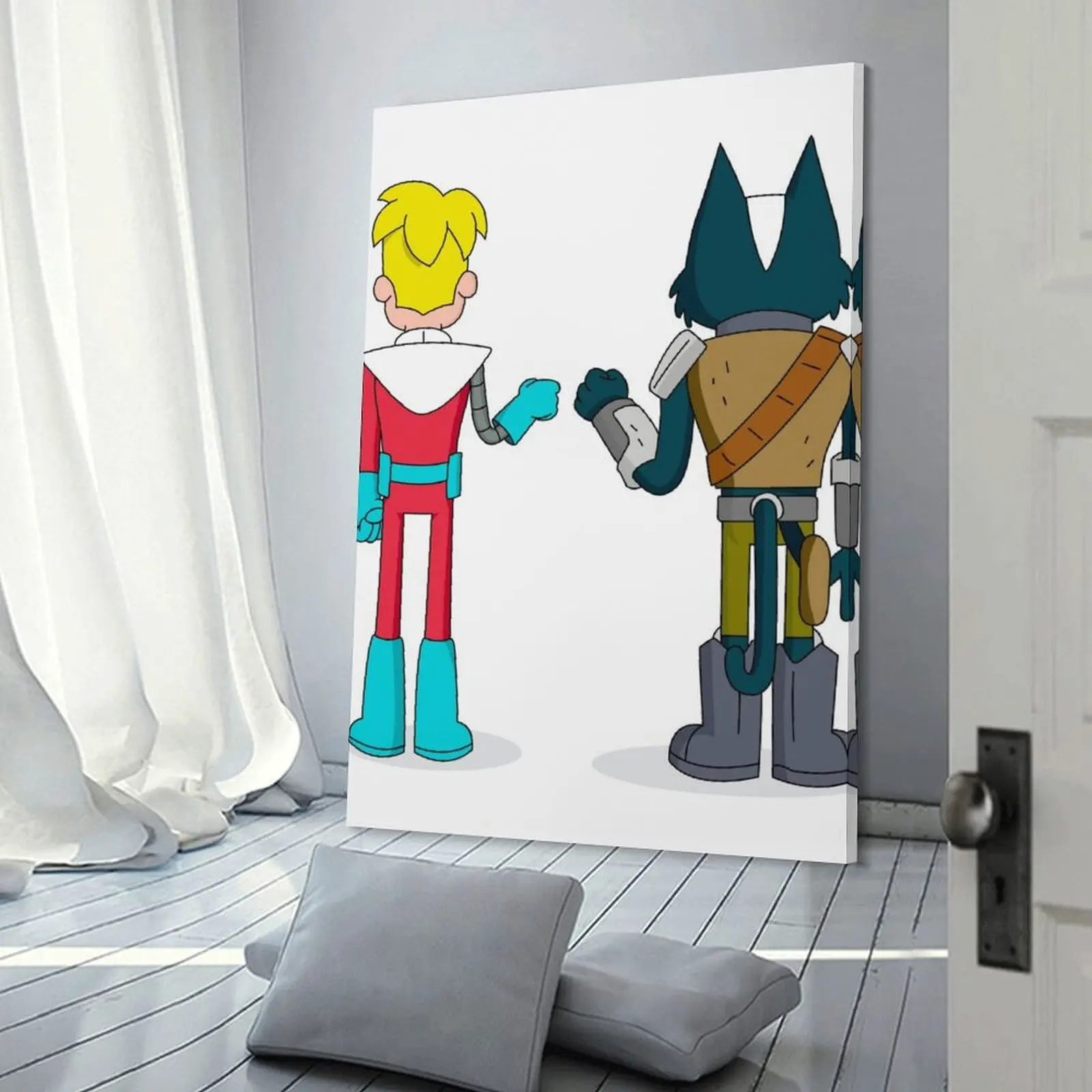 Печать на холсте &quotGary and Avocato fist bump&quot