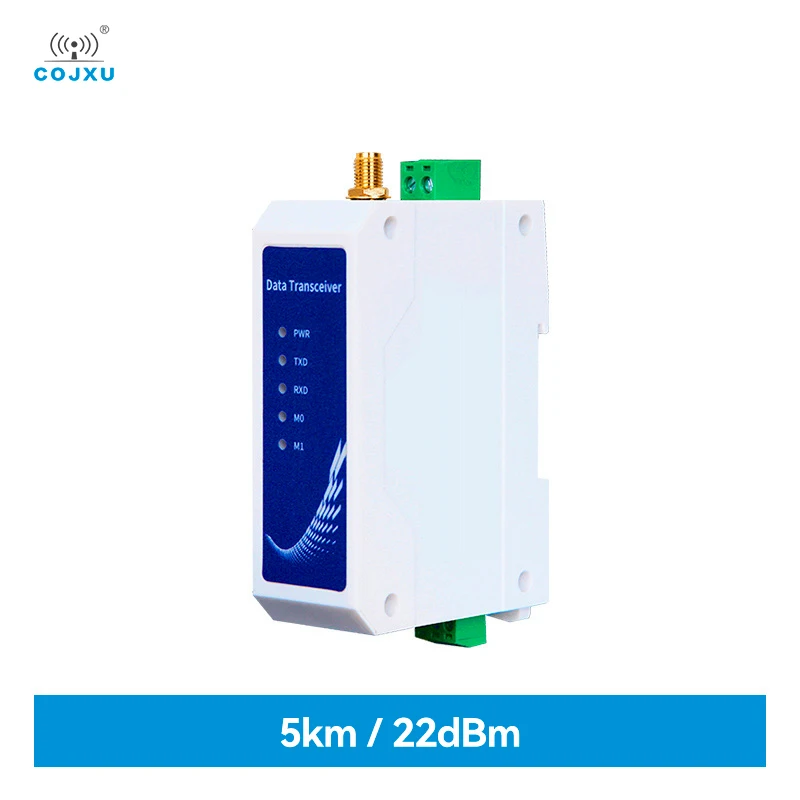 LoRa Industrail Grade Wireless Data Transmission Staion COJXU E95-DTU(900SL22-485) 868/915MHz 5KM 22dBm DC8～28V RS485 Modbus