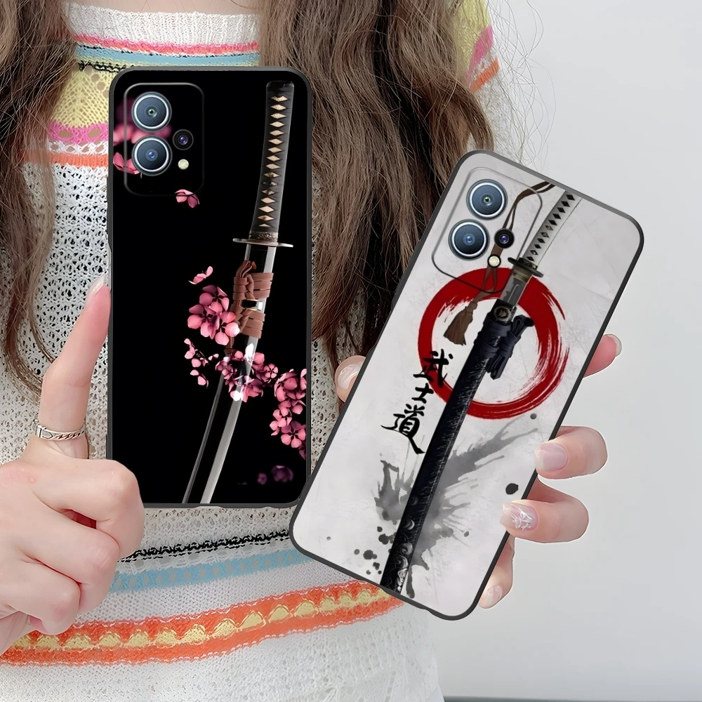 Чехол для мобильного телефона С Катаной Самураем ронином Huawei P60 P50 P40 P30 P20 P10 P9 P8 Pro