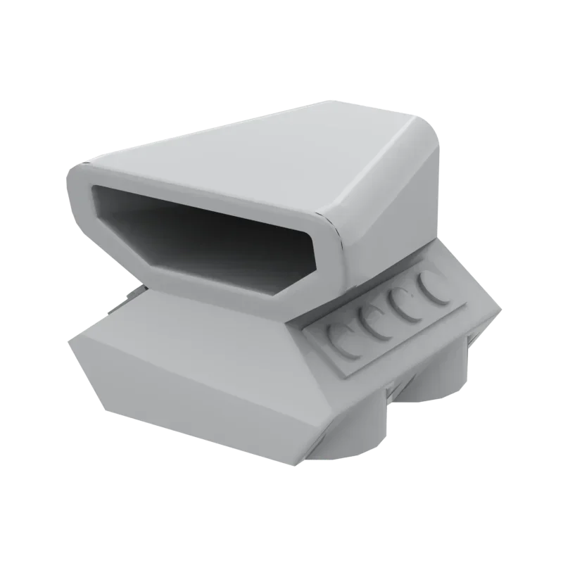 MOC 10 шт. головоломка частицы 50943 воздушный совок верхняя часть двигателя 2x2