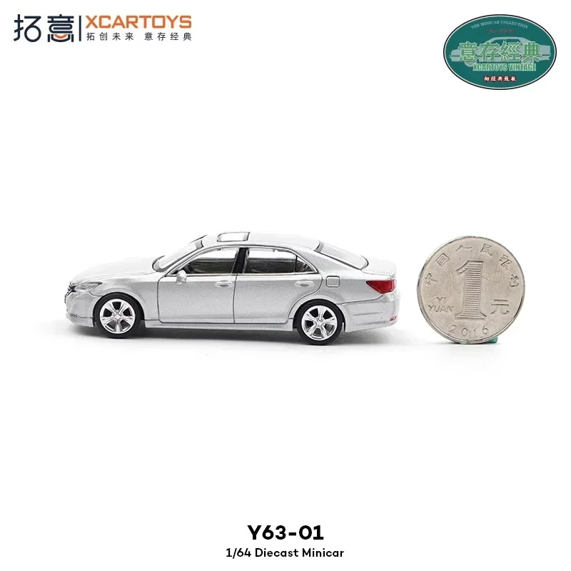 Фото XCartoys 1:64 Корона серебряная литая модель автомобиля Коллекция миниатюрных моделей №5