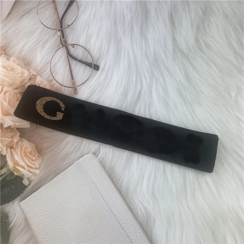 

2022 брендовая повязка на голову с надписью для женщин и мужчин 2022, осенне-зимняя повязка на голову, женская трикотажная повязка для волос