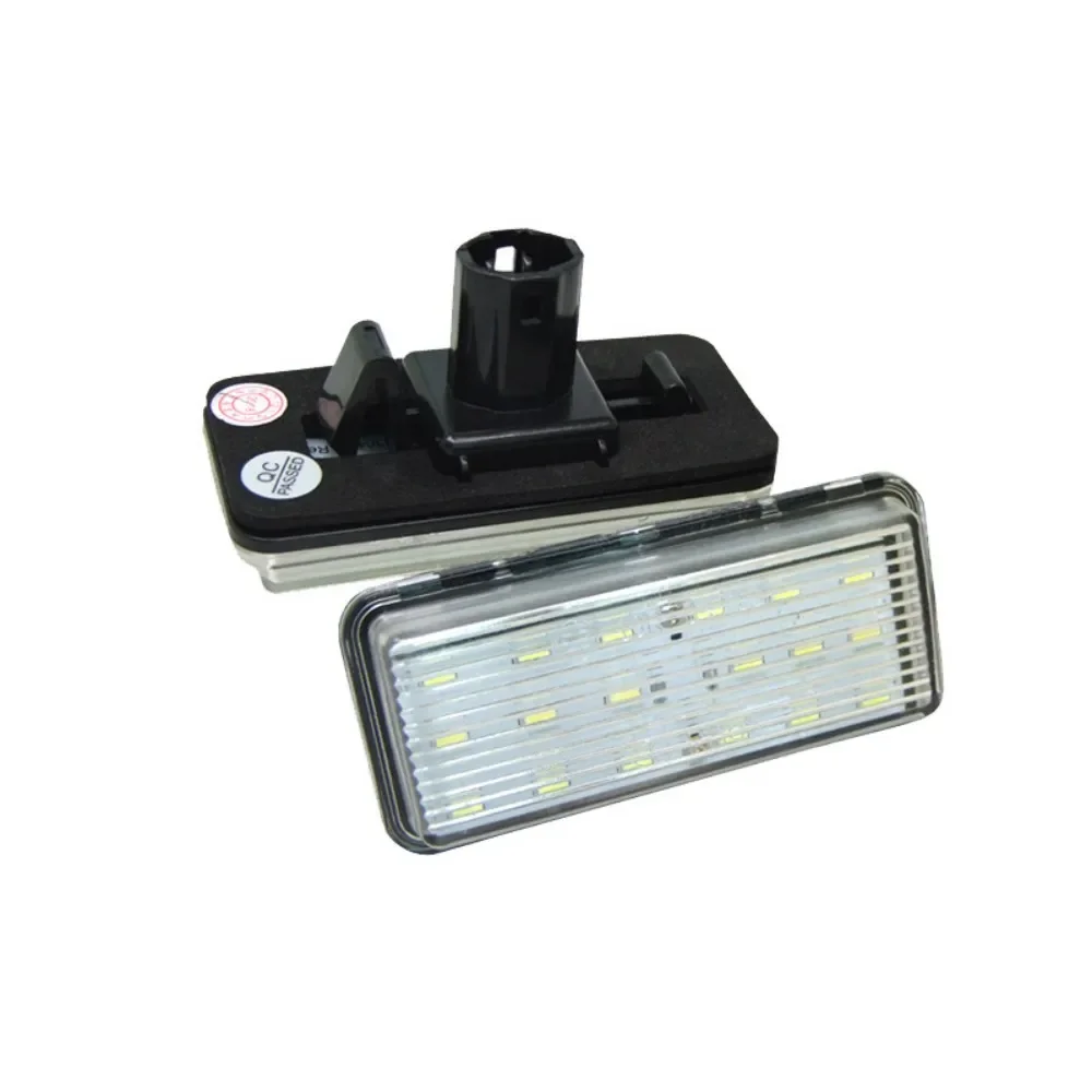 2 шт. бесплатная светодиодная лампа освещения номерного знака автомобиля для Toyota