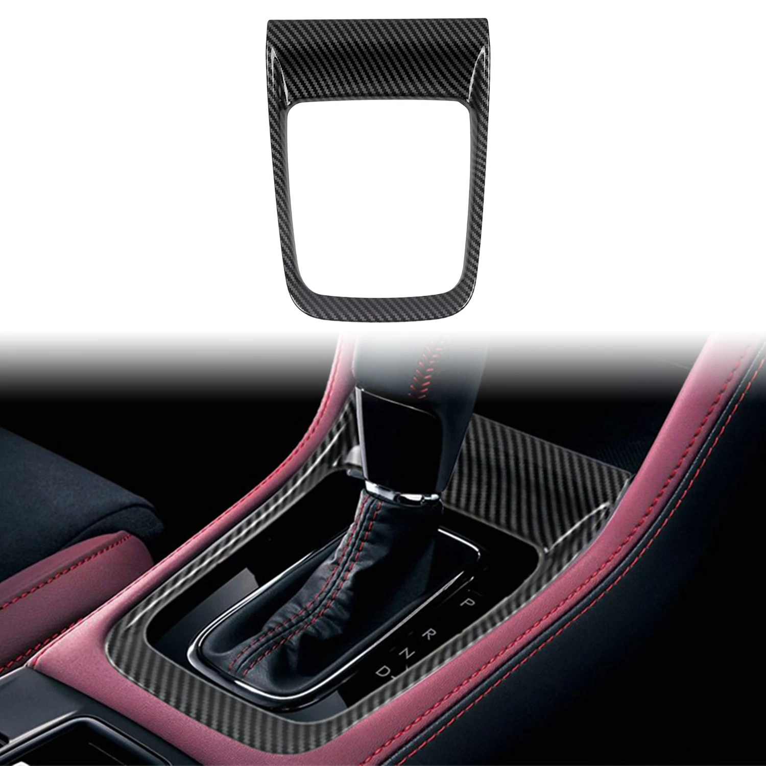 

Для Subaru WRX STi 2014-2021, Levorg 2014-2019, автоматическая внутренняя панель коробки переключения передач, декоративная накладка, автомобильные аксессуары, 1 шт.