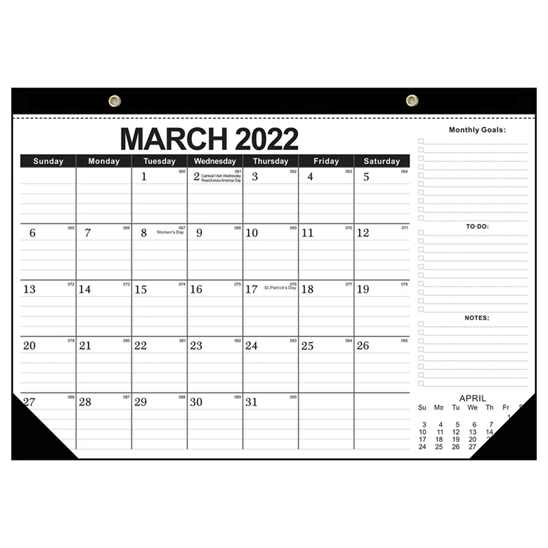 

Настенный календарь 2022-ежемесячный календарь 2022, календарь с двойным, настольный календарь, настенный календарь с блоками для письма и дата...