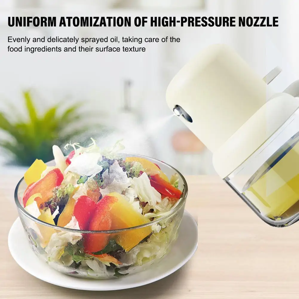 

Press Type Oil Spray Bottle High Borosilicate Glass Barbecue Olive Kitchen Oil Baking Cooking Oil Dispensers Tool Mist Spra H3U4