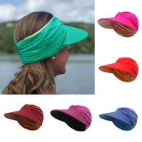 summer hat womens sun protection hats anti uv flexible wide brim fashion beach adult womens fashion
