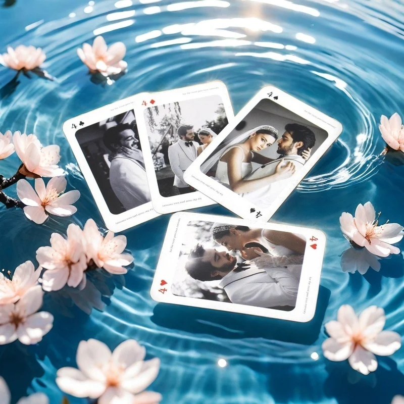 Уникальные мемориальные подарки игральные карты по индивидуальному заказу на