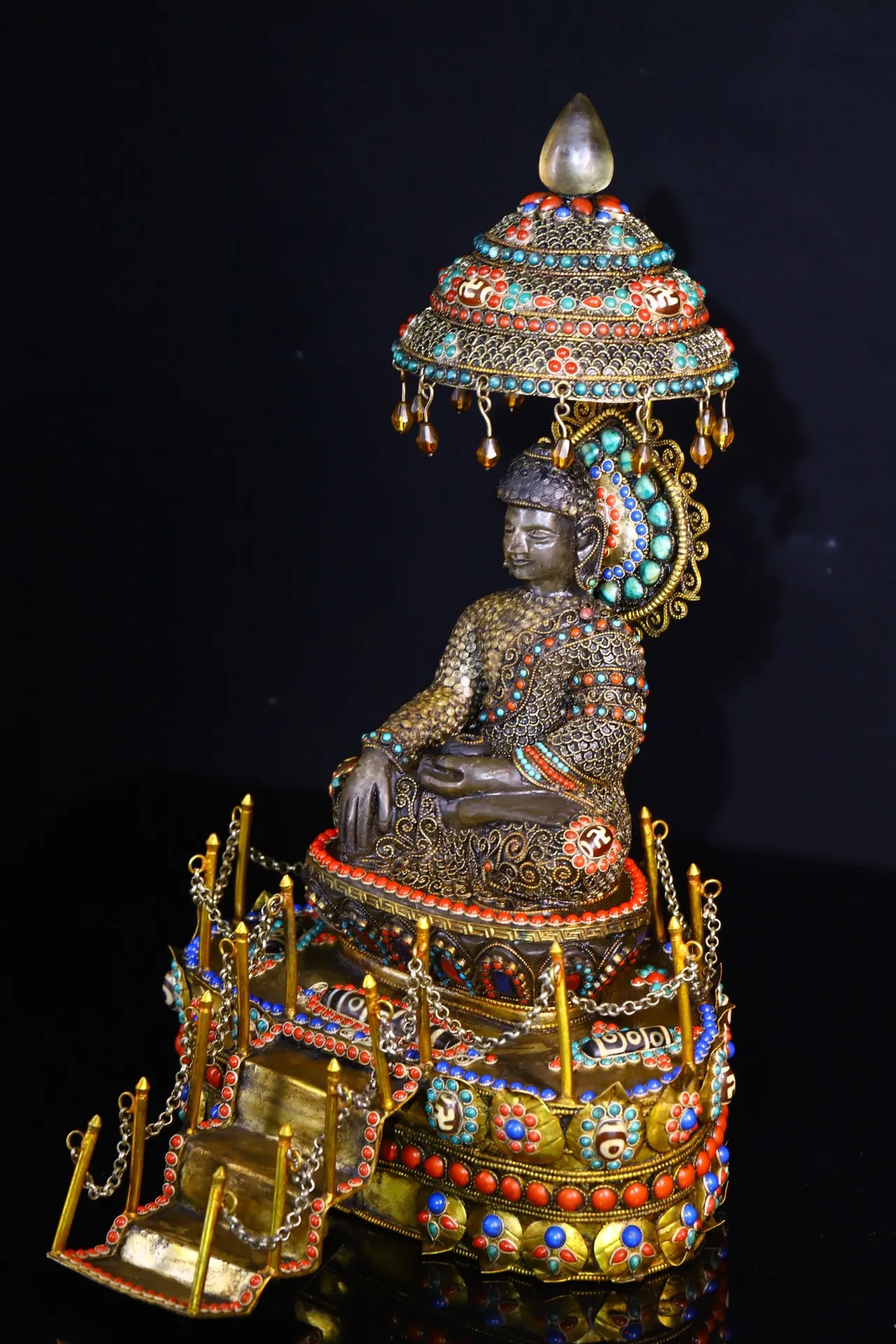 Рисунок 4 - Коллекция тибетских храмов 15 дюймов