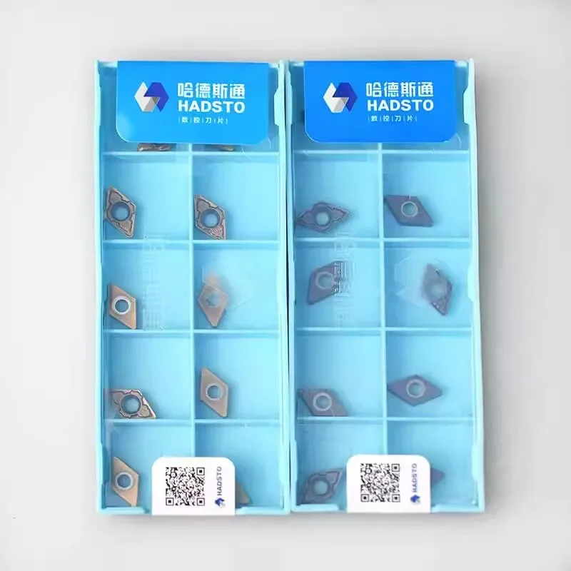 10шт DCMT 070204 070208 DCMT11T304 DCMT11T308 DCMT11T312 TM HS7125 HS7225 HS8115 HS8125 Твердосплавные токарные