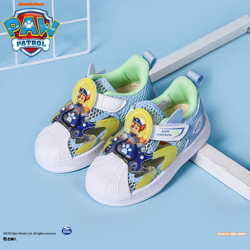 

PAW Patrol Boys Flats Shoes Child Kawaii Sandals for Baby Comfortable Soft Sole Beach Shoes Sports Summer Fashionable Toddler