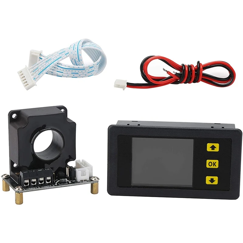 Двунаправленный измеритель напряжения и силы тока Тестер 90 в 300 А для отображения