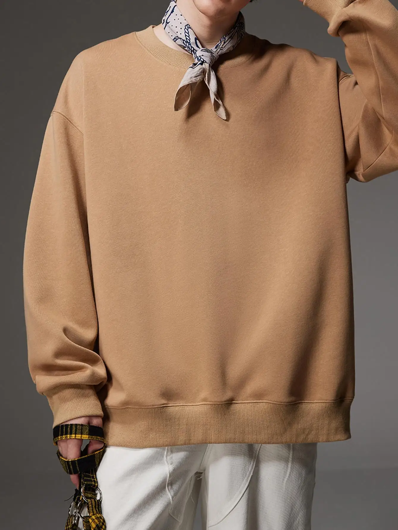 Autumn New Brand Man Pullovers Hip Hop Oversize Solid Colro Male Hoodies Sweatshirts Harajuku Fashion Y2k Unisex Clothing