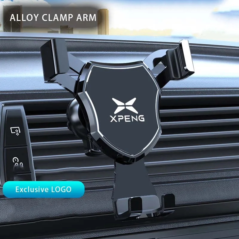 

Ventilated Car Mount with Hook Clip 360° Rotating Car Phone Holder For XPENG P7 G3 G3i G9 P5 X2 N5 F30 H93 Beta Accessories 2024